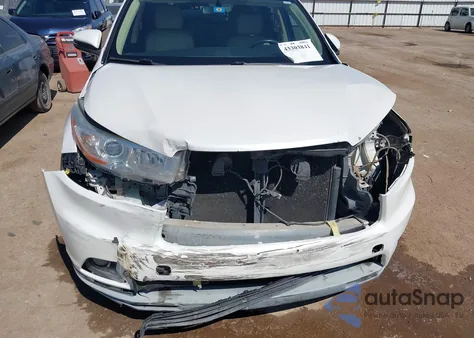 2014 Toyota Highlander Limited V6 z USA, uszkodzony, nr VIN 5TDYKRFH9ES014286